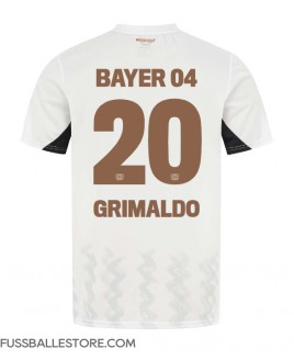 Günstige Bayer Leverkusen Alejandro Grimaldo #20 Auswärtstrikot 2024-25 Kurzarm